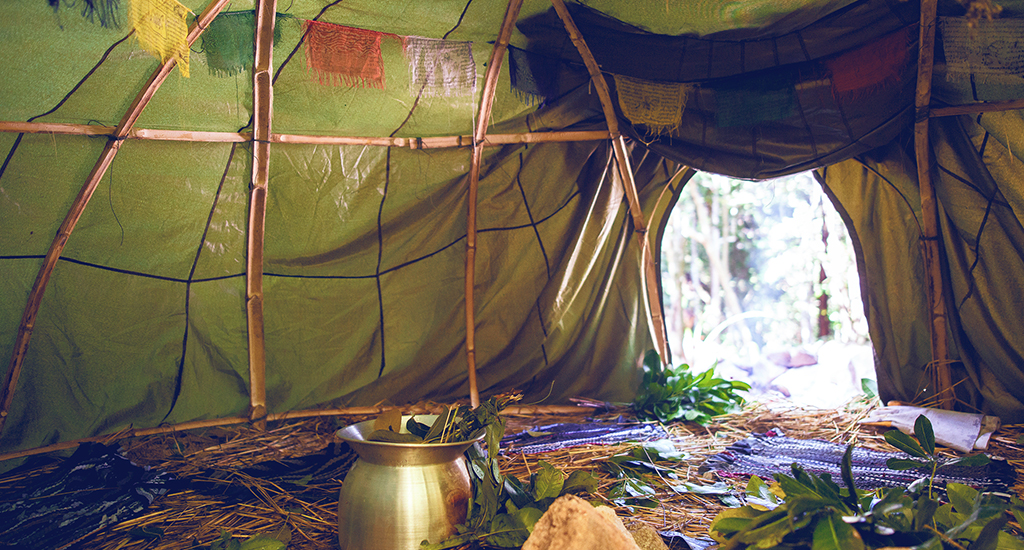 A sweat lodge, a leadership circle and an intense experience